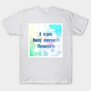 Iridescent Flowers Miley Cyrus T-Shirt